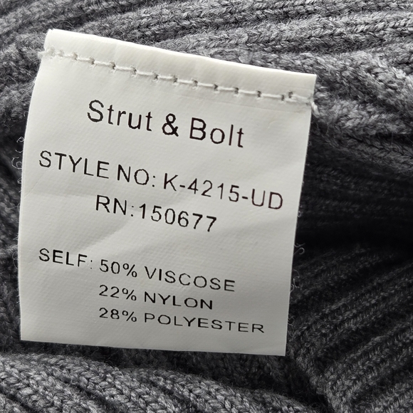 Strut & Bolt “Garrisson” Ribbed Knit Flare Dress - Picture 5 of 5